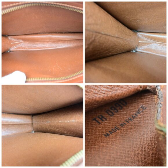 LOUIS VUITTON Pochette Homme Clutch Hand Bag Monogram Leather BN M51795 04YH118 - Picture 15 of 15